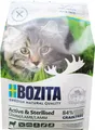10 kg Bozita Active & Sterilised mit Lamm (€ 8,45 /kg) Trockenfutter Katze aktiv