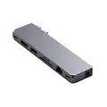 Satechi, Dual-USB-Hub für MacBook aus Aluminium Pro Hub Max HDMI 4K