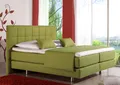 Boxspringbett HOME AFFAIRE "Neon", gelb (lemon), B:118cm L:210cm