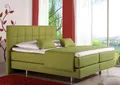 Home affaire Boxspringbett Neon, in 3 Matratzenarten, feine Steppung im Kopfteil, 2 Härtegrade