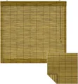 Victoria M. Bambus-Raffrollo, 120 x 130 cm, braun Rollo für Fenster & Türen Sicht- & Sonnenschutz, stufenlos mit Zugschnur, natürliche Optik für Wohnzimmer & Schlafzimmer