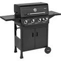 TAINO BRANDO 4+1 Gasgrill 4 Brenner Seitenkocher BBQ Grillwagen Gasgriller