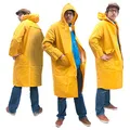 GOODS+GADGETS Friesennerz Regenjacke Regenmantel Outdoorjacke Damen & Herren Gummijacke wasserdicht Parka; Größe L/XL