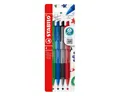 STABILO Kugelschreiber STABILO Druck-Kugelschreiber - pointball colorful, 4er Set, ultrama...