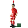 TIPP-KICK Top-Kicker Bayern I Original Spieler für Groß & Klein I Spielspaß mit der Fußball-Figur Spiel I Zubehör I Trikot Rot