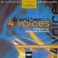4 voices - CD Edition. Die klingende Chorbibliothek... | Buch | Zustand sehr gut