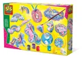SES Creative 1359 SES Creative® Gipsgießen-Set Glitzer Einhörner und Regenbogen meh Tintenpatrone