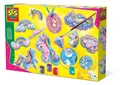 SES Creative® 1359 SES Creative® Gipsgießen-Set Glitzer Einhörner und Regenbogen
