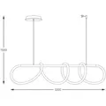 Zuma Line 003064-026626 LED Pendelleuchte BALBO integrierte LED-Quelle