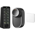 SwitchBot Smart Lock Ultra (Elektronische Zahlenkombination, Fingerabdruck, Smartphone) (W5600000-BUNDLE-KEYPAD-HUB)