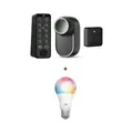 SwitchBot Smart Lock Ultra + Hub Mini Matter + Keypad Touch + gratis tink Basics White & Color E27 Bulb - Matter
