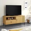 TV-Schrank  TV-Board  Kiefer massiv eichefarbig lackiert  105x47x40 cm Sevilla