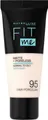 MAYBELLINE NEW YORK Foundation FIT ME! MATTE + PORELESS MAKE-UP, für einen natürlich mattierten Teint, leichte bis mittlere Deckkraft