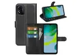 betterfon Handyhülle Handytasche für Motorola Moto E13 Klapphülle Schwarz, 3 Kartenfächer, Magnetverschluss & Standfunktion im Lederlook
