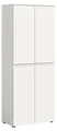 Scarpa Kleiderschrank 4 Türen weiß.