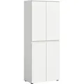 Garderobenschrank Scarpa Weiß