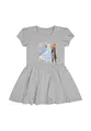 ONOMATO! Frozen - Die Eiskönigin ELSA Kinder Mädchen Kleid Jerseykleid, Größe Kids:110-116