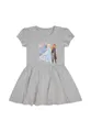 Disney Frozen A-Linien-Kleid Frozen - Die Eiskönigin Kleid Jerseykleid kurzarm Dress