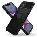Spigen Rugged Armor Hülle iPhone 11 – Mattschwarz
