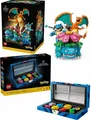 LEGO® Pokémon™ 72153 + 40892 Glurak, Turbo und Bisaflor + Orden der Kanto-Region