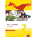 Tous ensemble 2. Ausgabe Bayern. Cahier d'activités mit Audio- und Video-Dateien online 2. Lernjahr