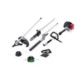 Multigartengerät MFH5200-4P Scheppach - 1,3 kW | 1,8 PS 2-Takt-Benzinmmotor | Seilzugstarter | 4in1-Funktion | inkl. 3x Fadenspule