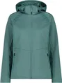 CMP Funktionsjacke WOMAN JACKET ZIP HOOD AGAVE