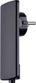 EVOline 1510.0000.0100 Schutzkontakt-Flachstecker Kunststoff mit Aussteckhilfe 230V Schwarz IP20