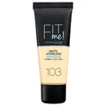Maybelline New York Fit me! Matte & Poreless Make-up Nr. 103 Pure Ivory, 30 ml