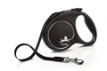 Flexi Black Design Gurtleine schwarz L 5M