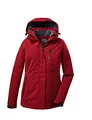 Killtec Damen Outdoorjacke Funktionsjacke mit abzippbarer Kapuze KOW 140 WMN Jckt wasserdicht, Winddicht, atmungsaktiv 00400-rot 42