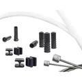 CAPGO Schaltzug Set Blue Line | SRAM / Shimano MTB & Road | weiß