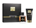 Gisada Ambassador Men Set | Eau de Parfum Spray 50 ml + Shower Gel 100 ml