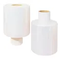 ARLI Stretchband 2x Stretchfolie Mini 100 mm x 150 m - 20 my, Transparent Hand Stretch Folie Handstretchfolie