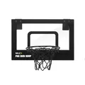 SKLZ Pro Mini Micro Basketballkorb, einfach zu montierendes, bruchsicheres Brett, Schaum-Mini-Ball dabei, ideal für Zuhause, Büro, oder Wohnheim - klar, strapazierfähiges 3-lagiges Netz