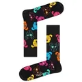 Happy Socks Dog Sock Schwarz gemustert Baumwolle Gr 41/46