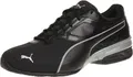 Puma Tazon 6 FM Herren Laufschuhe, Farbe:Schwarz, Größe:44.5