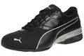 PUMA Herren Tazon 6 FM Low-Top Trainer, Puma Black-Puma Silver, 44.5 EU