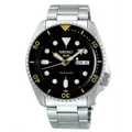 Seiko 5 Sports SRPD57K1 Herrenuhr Automatik 100m Stahl Black Bezel