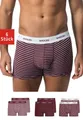SNOCKS Boxershorts Enge Pants Herren Unterhose mit Streifen (6-St., 6 Stück) aus Bio-Baumwolle, ohne kratzenden Zettel