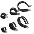 Rohrschellen gummiert Leitungsschellen Schlauchschelle RSGU 8 bis 40mm DIN 3016