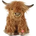 Living Nature Highland Cow Large braun 20cm - ohne Sound