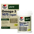 Doppelherz Omega-3 1075 vegan pure Kapseln, 80 Stück Kapseln, 80,00 St.