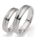 Trauring FIRETTI "Schmuck Geschenk Hochzeit Ehering "LIEBE"" Gr. 66, silber (silberfarben), Fingerringe, 66, ohne Zirkonia, Silber 925 (Sterlingsilber), 5mm, wahlweise mit oder ohne Zirkonia (synth.)