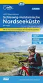 BVA ADFC Regionalkarte Schleswig-Holsteinische Nordseeküste mit Inseln 1:75 ...