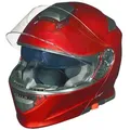 rueger-helmets Motorradhelm RS-983 Bluetooth Klapphelm Motorradhelm Conzept Motorrad Modular Helm ruegerRS-983 COM Rot XS rot XS (53-54)