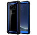 Cadorabo Handyhülle für Samsung Galaxy S8 Hülle Samsung Galaxy S8, Handy Schutzhülle TPU Silikon Cover Bumper - Hard Cover Hybrid Case