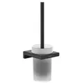 Hansgrohe WC-Bürste AddStoris Matt Schwarz Metall, Glas 41752670