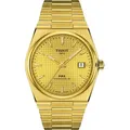 Tissot T-Classic PRX Powermatic 80 T137.407.33.021.00 - Wabenstruktur,gelbgold,Gelbgold - 40mm