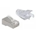 Delock RJ45 Modularer Stecker mit vordererÖffnung easy connect CAT 6 50er